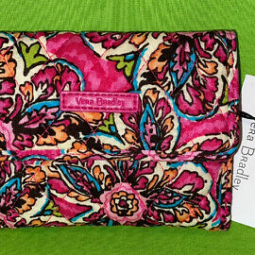 NWT VERA BRADLEY SUNBURST FLORAL WALLET